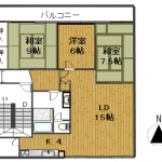 貸ビル 大和駅から徒歩２分 3LDK