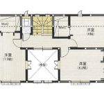建築参考プラン　２階間取図(間取)