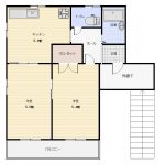 【貸アパート】家賃7.8万円 2DK 湘南新宿ライン「北鎌倉」駅徒歩９分 鎌倉市山ノ内
