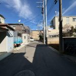 前面道路（私道）